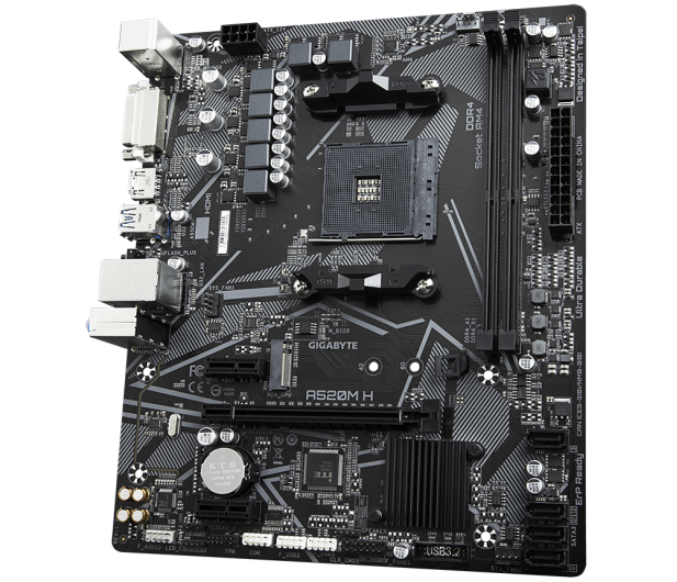 Gigabyte A520M H - 639802 - zdjęcie 4